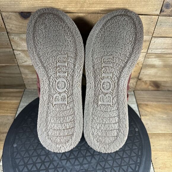 Born Womens Size US 6 Artisan Comfort Lace Up Booties Temple II Dark Red - Picture 9 of 10